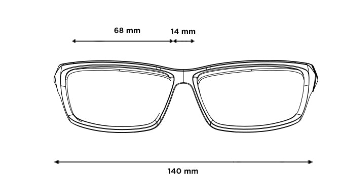 Front view diagram
