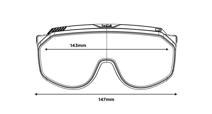 Front view diagram