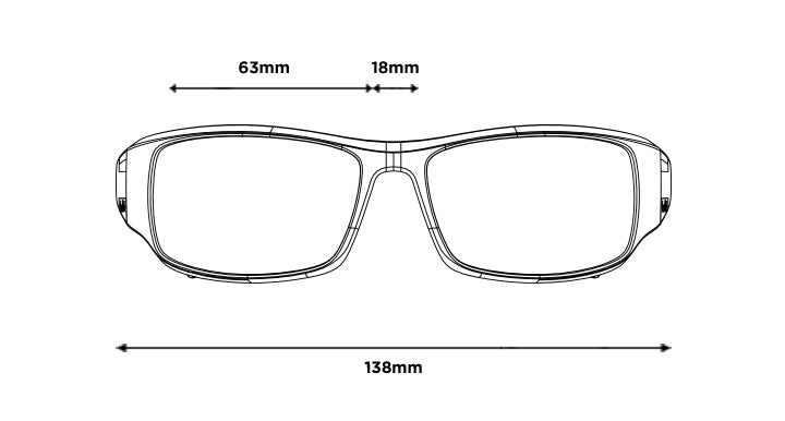 Front view diagram