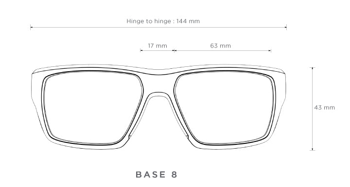 Front view diagram