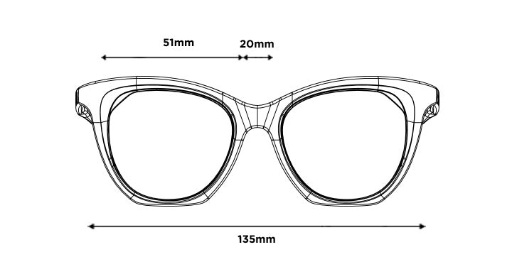 Front view diagram