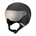 QUIZ VISOR Black Blue Matte