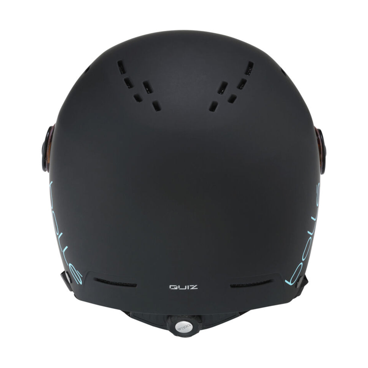 QUIZ VISOR Black Blue Matte