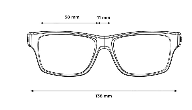 Front view diagram