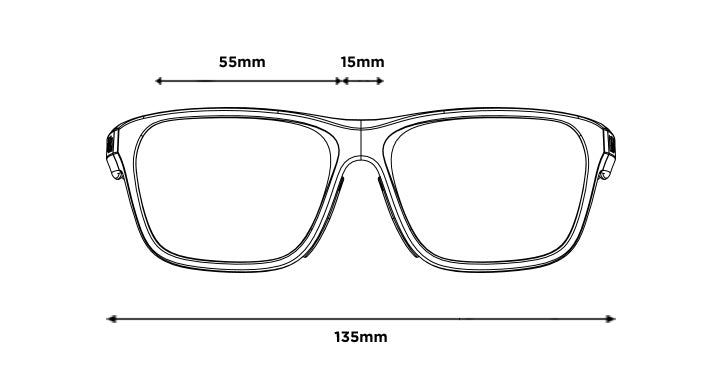 Front view diagram