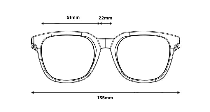 Front view diagram