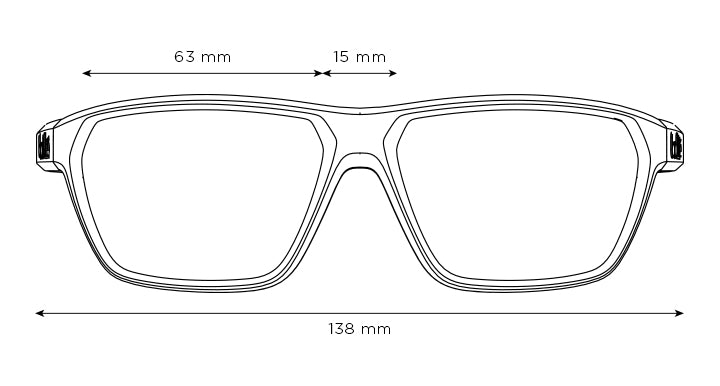 Front view diagram